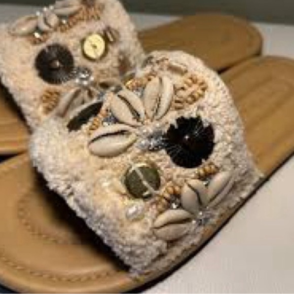 Free People Shipwreck Shell Shock Sandals❤️ NWOT - Picture 4 of 7